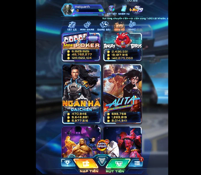 cach tham gia game alita win79