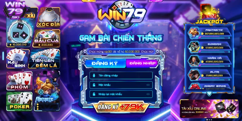 Luôn bình tĩnh khi chơi game tại cổng game Win 79