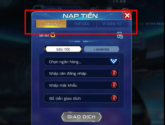 nap tien qua i banking