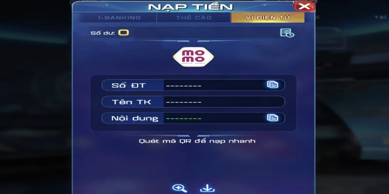 nhap thong tin chinh xac khi nap tien
